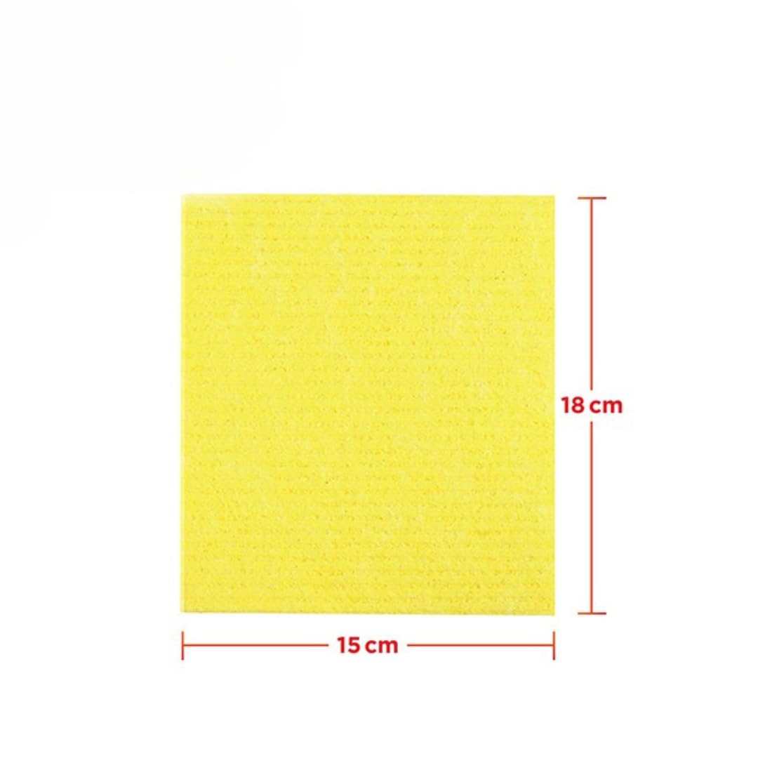 Gala Sponge Wipe for Kitchen, Kitchen Cleaning Sponge,Biodegradable Cellulose Material for Kitchen and Home Cleaning (5 Pcs Pack)